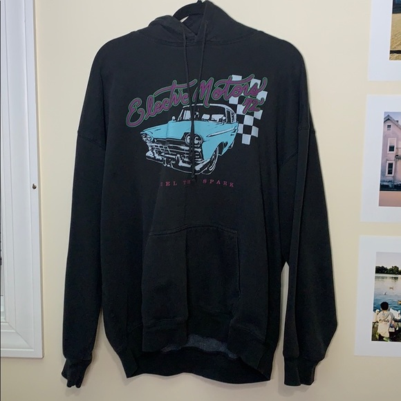 brandy melville car sweatshirt